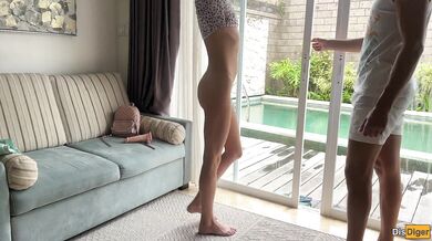 Slutty Babysitter Must Fuck Her Boss To Keep Her Job - Public Cumwalk