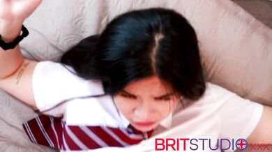 Teenage British Schoolgirl Gets Railed