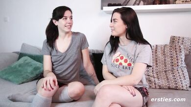 Ersties - Hot Lesbian Friends Take Turns Pleasuring Each Other