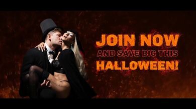 VIP4K. Hot Veronica Leal is having very rough anal sex on Halloween night