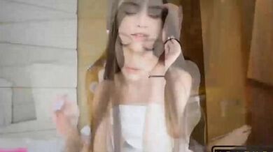 Steamy Shower Bedroom and Sperm Swallowing