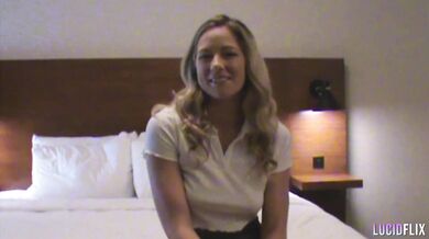 LUCIDFLIX Southern blonde hottie River Lynn responds to an ad to become a pornstar