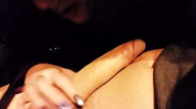 Public Blowjob Outside Of The Bar In The Car New Year's Eve, Hot Booty Call