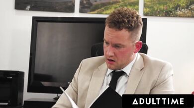 Cory Chase Sucks Therapist's Cock During Session!