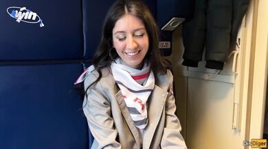 I'll be fired! - Conductor fucks with passenger during work shift