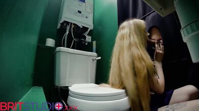 Horny Nurse Sucks Cock At The Gloryhole