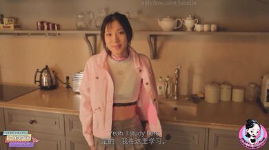 June Liu 刘玥 / SpicyGum - Asian Student Rental Arrangement - I let the landlord creampied me (JL_125)