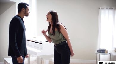 PURE TABOO Collect Call From Jail Interruptes The Cheating Sex With Brother In Law Katrina Colt - Alex Jones