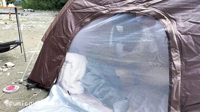 【キャンプ】野外露出キャンプでバレないように声を我慢しながらテント内でフェラチオセックスしちゃう素人女子大生 巨乳 日本人 ぷにこ 素人 テント 個撮 ハメ撮り 個人撮影 キャンプ 野外露出