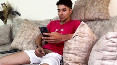 Teen finds dirty pictures on his hot stepsister's mobile phone and convinces her to fuck her