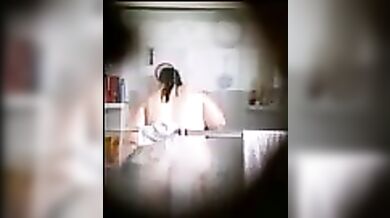 Fat Grandma C.K. takes a shower and gets dressed. 11-4-2017