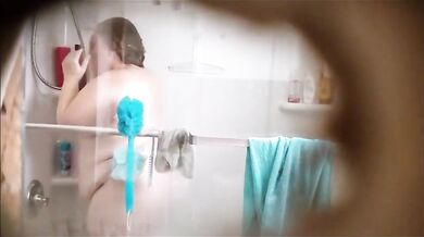 See Fat Grandma C.K. take a bath and shower. 2-4-2018