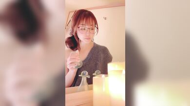 【無修正】オイルマッサージしてたらチクニーしちゃった♡