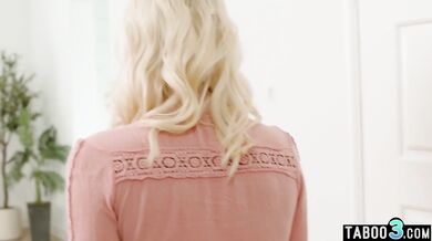 Curious big boobed blondie Kenna James spying on her big cocked bf (Ryan Driller, Pure_Taboo Pure_Taboo)