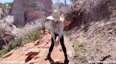 Adventure Sex Compilation Horny Hiking Feat. Molly Pills - POV 4K