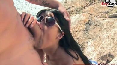 Outdoor Screw With Skinny Vacationer Samantha Joons - Giny Loud (Jean Pallett)