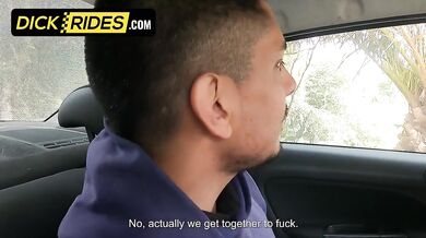 Perv Cab Driver Seduces His Straight Passenger And Teaches Him How To Deepthroat - DickRides