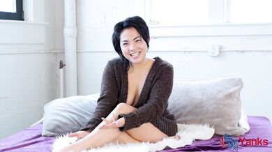 Asian Hope Gold connects with her body via Masturbation and Orgasm