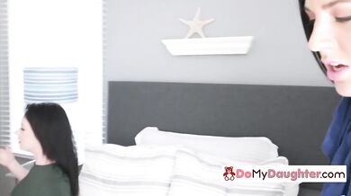 NAUGHTY Teen Teases Her DADDY S Best Friend To Fuck Her PUSSY