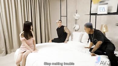 A Couple Of Friends Go Out With Yuli And One Of Them Fucks Her