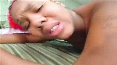 Talicious horny ebony redhead with phat ass