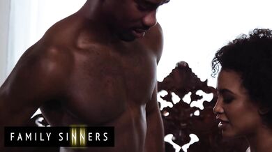 FAMILY SINNERS - Demi Sutra And Her Stepbrother Rod Jackson Both Explode Into Erotic Orgasms