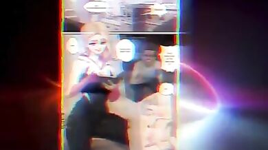 gwen and miles do it in the bathroom