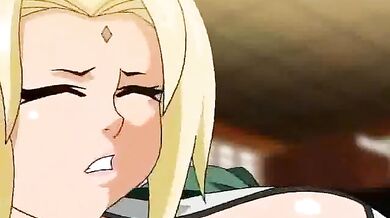 Sakura and Ino fucked by otaku