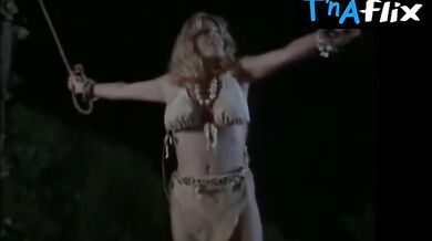Nikki Fritz Breasts Scene in Dinosaur Island