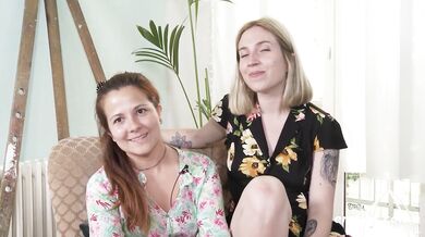 Ersties - Hot Real Couple Never Had Lesbian Sex Until Now