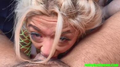 Sexy Asian whore puts her deepthroat skills to the test