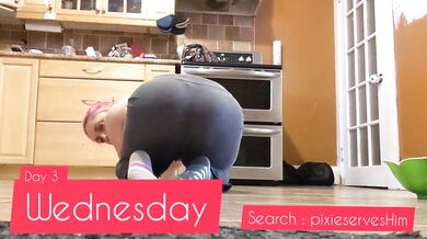 Housekeeper's disappearing clothes day 3