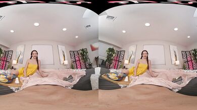 FuckPassVR - Serena's hairy pussy grips you tight, her reverse cowgirl ride leaving you breathless