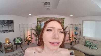 FuckPassVR - Myra Moans grinds on your lap, her shaved pussy gripping you tight. Feel her climax in VR