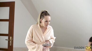 Dad Was Eager To Have Fun With Step Son\'s Beautiful Mistress