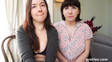 Ersties - Hot Lesbian Friends Have Hardcore Fun With Whipped Cream and a Sex Toy