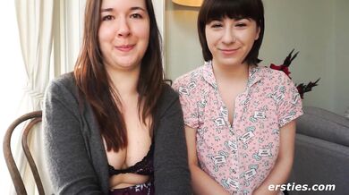 Ersties - Hot Lesbian Friends Have Hardcore Fun With Whipped Cream and a Sex Toy
