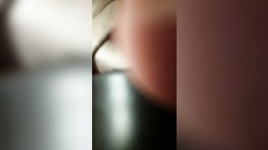 Grandma Chrissy with a basting ball on nipple.