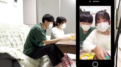 ライブ配信でどこまでバレないか...気持ちよすぎるライブ配信、、。Japanese hentai video. 素人/NTR/巨乳