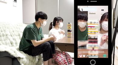 ライブ配信でどこまでバレないか...気持ちよすぎるライブ配信、、。Japanese hentai video. 素人/NTR/巨乳