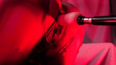 Asuka Fucked In Juicy Ass by a FUCK machine