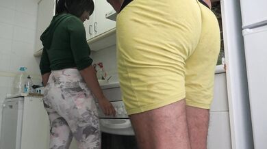 perverted amateur mom lets horny stepson cum in her morning coffee