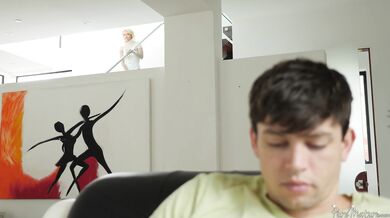 Hot Stepmom Fantasizes About Riding Her Stepson's Thick Cock