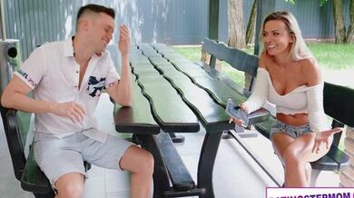 Dating his future date her MILF stepmom Shalina Devine first (Between Them)