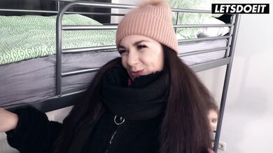 Big Ass Oxana Chic Fucks Cheating Husband In Hostel Room - HORNY HOSTEL