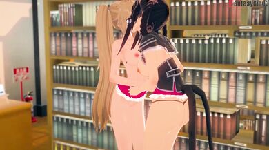 Kuroka & Irina Lesbian Sex | HS DXD NTR Madness 6 | Full Movie on Patreon Fantasyking3