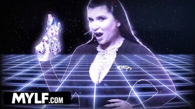 MYLF OF THE MONTH - Romi Rain Fucks the Alien To Protect Humankind!