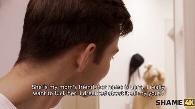 SHAME4K. A lot of guys dream of sex with a MILF and guy has it today