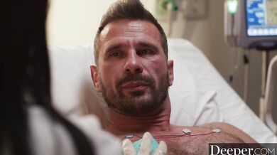 Deeper. Sexy Nurse Angela White Takes Care Of Patient Manuel