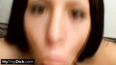 Getting an amazing blowjob and a boob fucking